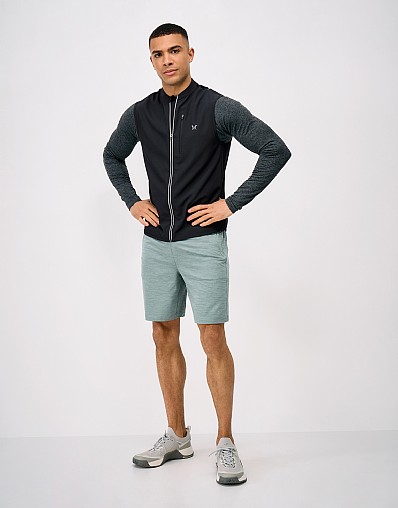 Stretch Running Gilet in Black