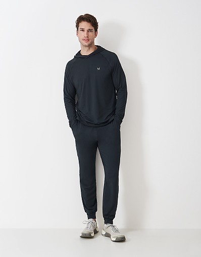 Relaxed Active Comfort Trouser in Black