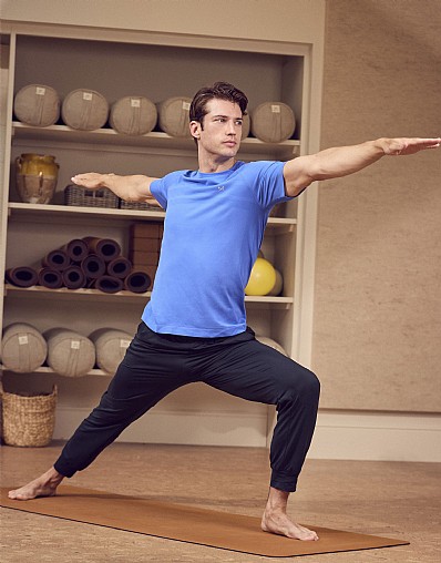 Relaxed Active Comfort Trouser in Navy