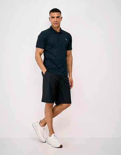Classic Tapered Golf Shorts in Black