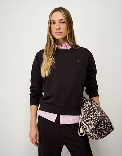 SuperLuxe Cool Down Sweat in Coffee Brown