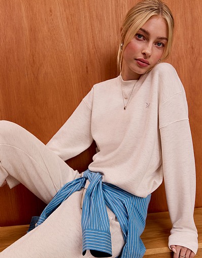 SuperLuxe Cool Down Sweat in Pink