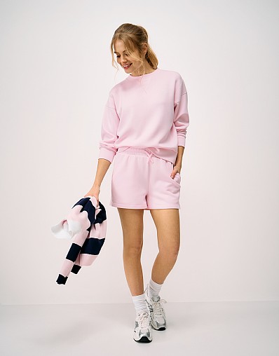 SuperLuxe Relaxed Shorts in Pink