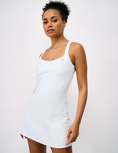 Court Active Dress in White