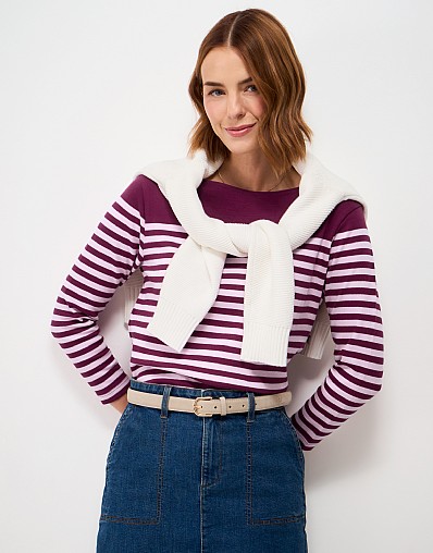 Ultimate Breton in Red and Pink Stripes