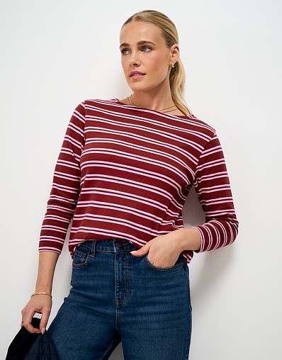 Ultimate Breton in Red & Pink Stripes