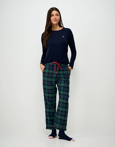 Flannel Pyjama Bottoms in Blackwatch Check