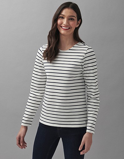 Women's Essential Breton T-Shirt from Crew Clothing Company