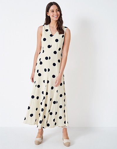 Oversized Spot Dress