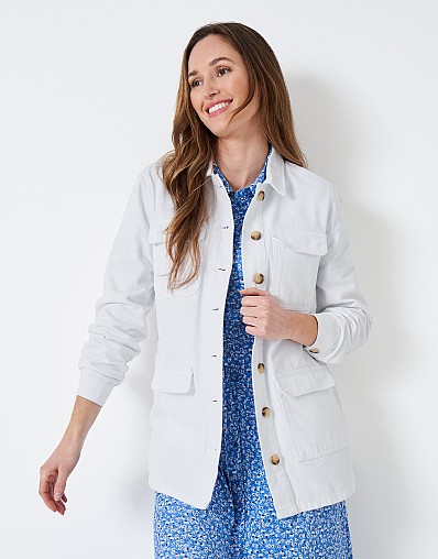 Denim Four Pocket Jacket