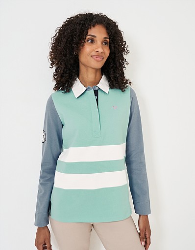 Long Sleeve Panel Rugby Shirt