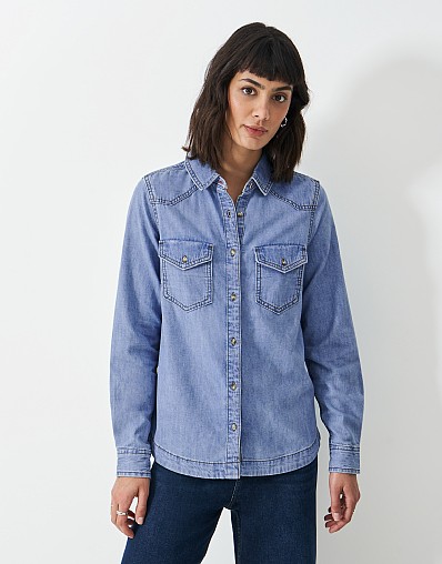 Denim Shirt in Blue