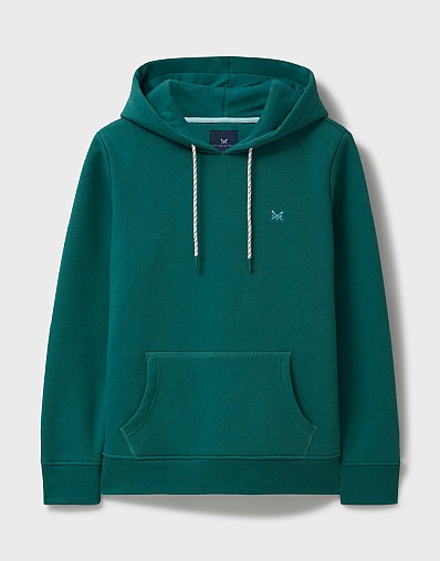 Women's Supersoft Classic Hoodie in Teal from Crew Clothing