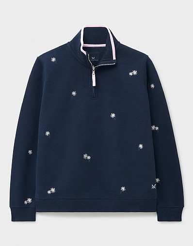 sweat femme sans capuche zippé basic sweatshirts oversize avec poches thermal pull hiver chaud chic et élégant fermeture eclair Intégrale haut thermique manches longues ideal manteau (AG, S
