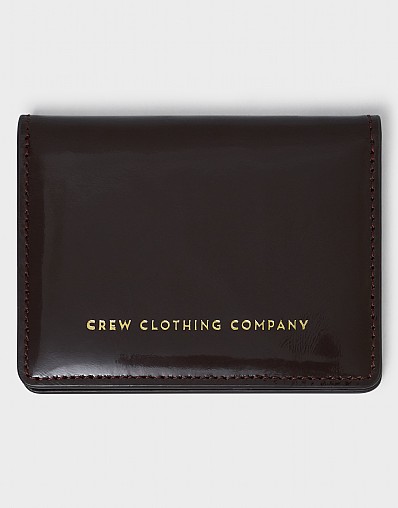 Card Holder in Chocolate Brown