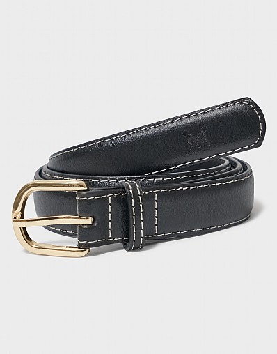 Classic Jeans Belt in Black