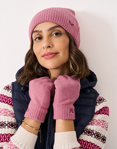 Gloves in Pink