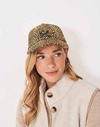 Leopard Print Crew Cap