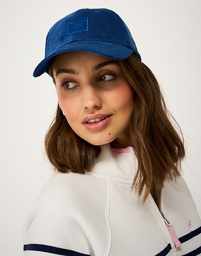Corduroy Cap in Navy