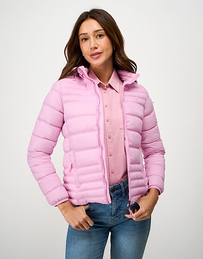 Lightweight Padded Jacket in Pink