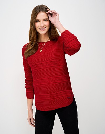 Tali Jumper in Cherry Red