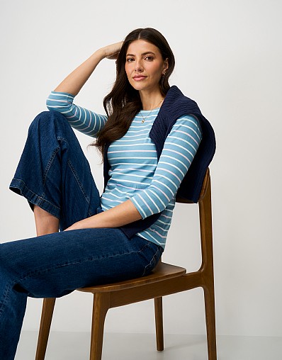 Essential Breton in Blue Stripe