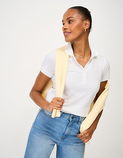 Classic Polo Shirt in White