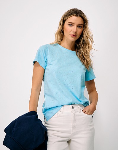 Nepp Jersey Tee in Blue