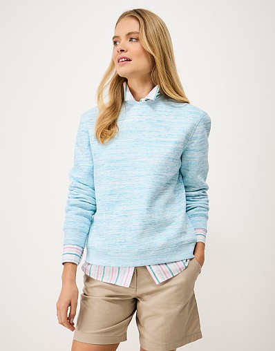 Space Dye Sweatshirt in Blue