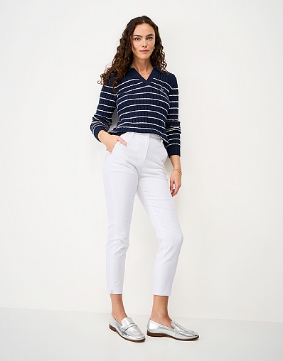 Smart Chino in White