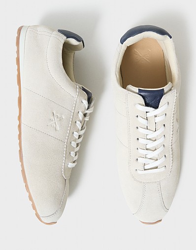 Slim Trainers in Off-White