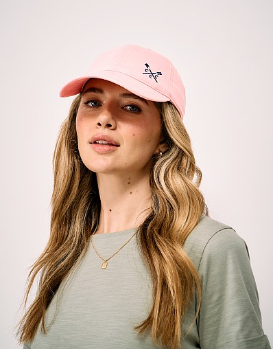 Bow Detail Cap in Pink