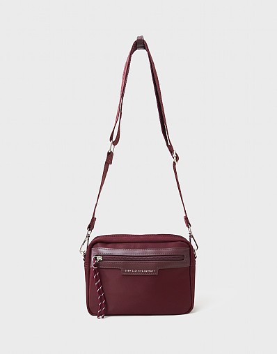 Nylon Camera Bag in Pink